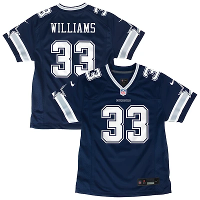 Youth Nike Javonte Williams Navy Dallas Cowboys Game Jersey