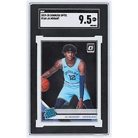 Ja Morant Memphis Grizzlies 2019-20 Panini Donruss Optic #168 SGC Authenticated 9.5 Rookie Card