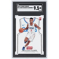 Shai Gilgeous-Alexander LA Clippers 2018-19 Panini Threads #111 SGC Authenticated 9.5 Rookie Card
