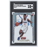 Shai Gilgeous-Alexander LA Clippers 2018-19 Panini Threads Dazzle #111 SGC Authenticated 10 Rookie Card