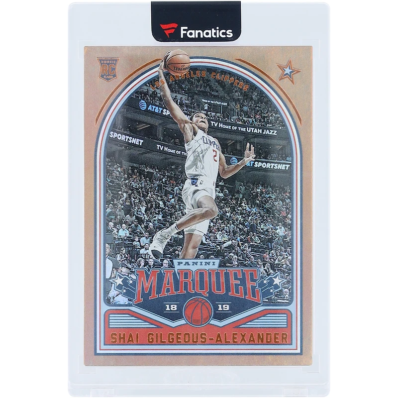 Shai Gilgeous-Alexander LA Clippers 2018-19 Panini Chronicles Marquee Bronze #267 Rookie Card