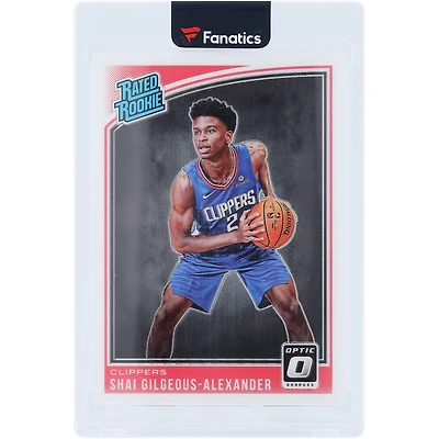Shai Gilgeous-Alexander LA Clippers 2018-19 Panini Donruss Optic #162 Rookie Card