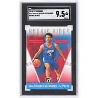 Shai Gilgeous-Alexander LA Clippers 2018-19 Panini Donruss Rookie Kings #21 SGC Authenticated 9.5 Rookie Card