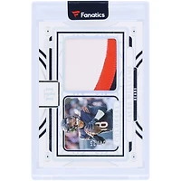 Caleb Williams Chicago Bears 2024 Panini National Treasures Tri-Color Colossal Relic #CM-CWS #4/25 Rookie Card