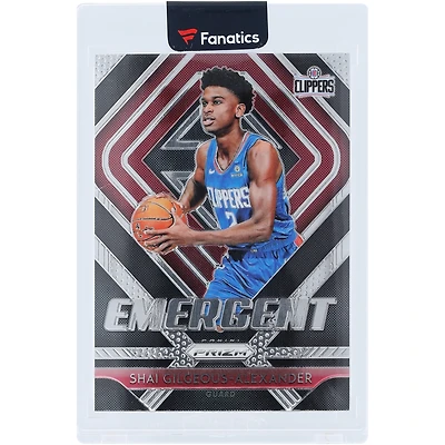 Shai Gilgeous-Alexander LA Clippers 2018-19 Panini Prizm Emergent #11 Rookie Card