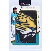 Travon Walker Jacksonville Jaguars 2024 Panini Immaculate Sideline Towel Relic #ST-TWR #8/15 Card