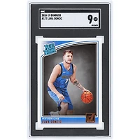 Luka Dončić Dallas Mavericks 2018-19 Panini Donruss #177 SGC Authenticated Rookie Card