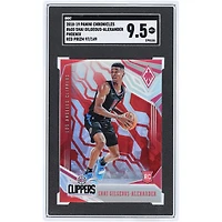 Shai Gilgeous-Alexander LA Clippers 2018-19 Panini Chronicles Phoenix Red Prizm #600 #/149 SGC Authenticated 9.5 Rookie Card