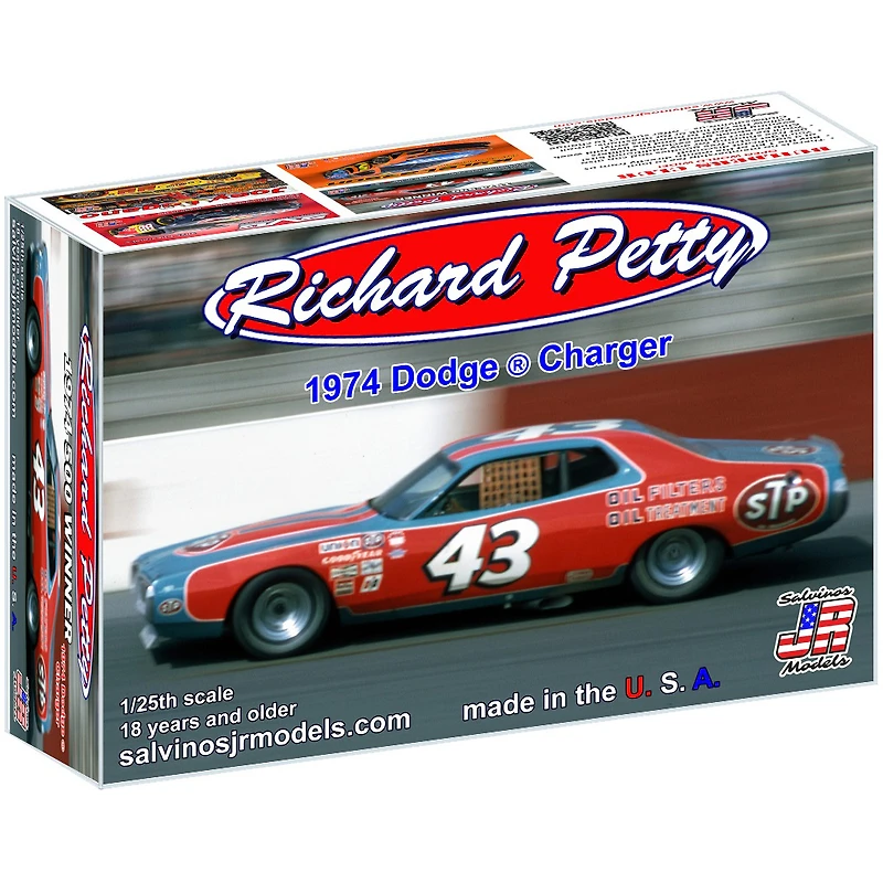 Salvinos JR Models Richard Petty 1:24 Model Car Kit
