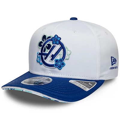 Men's New Era White Haas F1 Team Japan 9SEVENTY Adjustable Hat