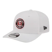 Men's New Era  White San Francisco 49ers COOLERA 9SEVENTY Adjustable Hat