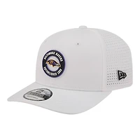 Men's New Era  White Baltimore Ravens COOLERA 9SEVENTY Adjustable Hat