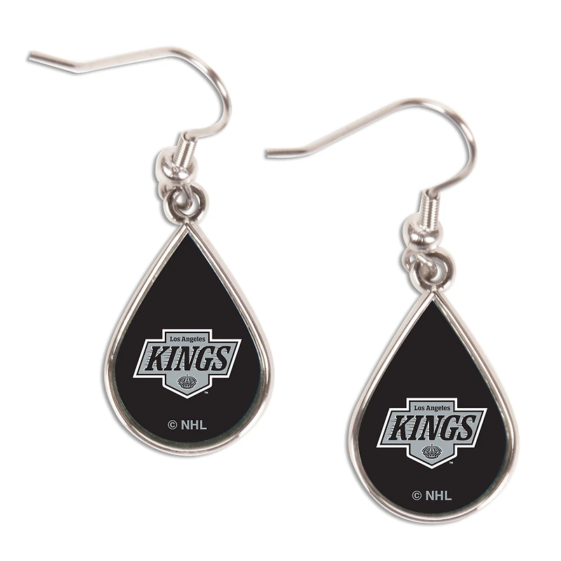 WinCraft Los Angeles Kings Tear Drop Earrings