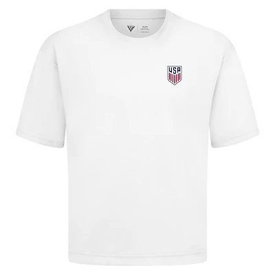 Men's Levelwear White USMNT Luxe Signature T-Shirt