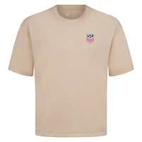 Men's Levelwear  Khaki USMNT Luxe Signature T-Shirt