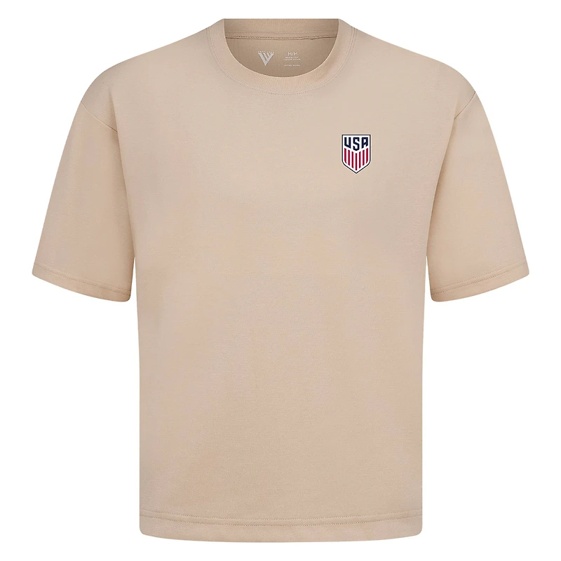 Men's Levelwear Khaki USMNT Luxe Signature T-Shirt