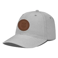 Men's Levelwear  Heather Gray USMNT Idol Periscope Stretch-Snap Adjustable Hat