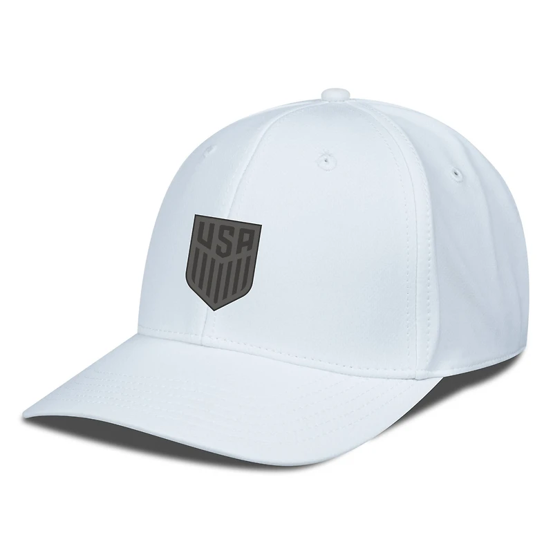Men's Levelwear White USMNT Rise Flex Hat
