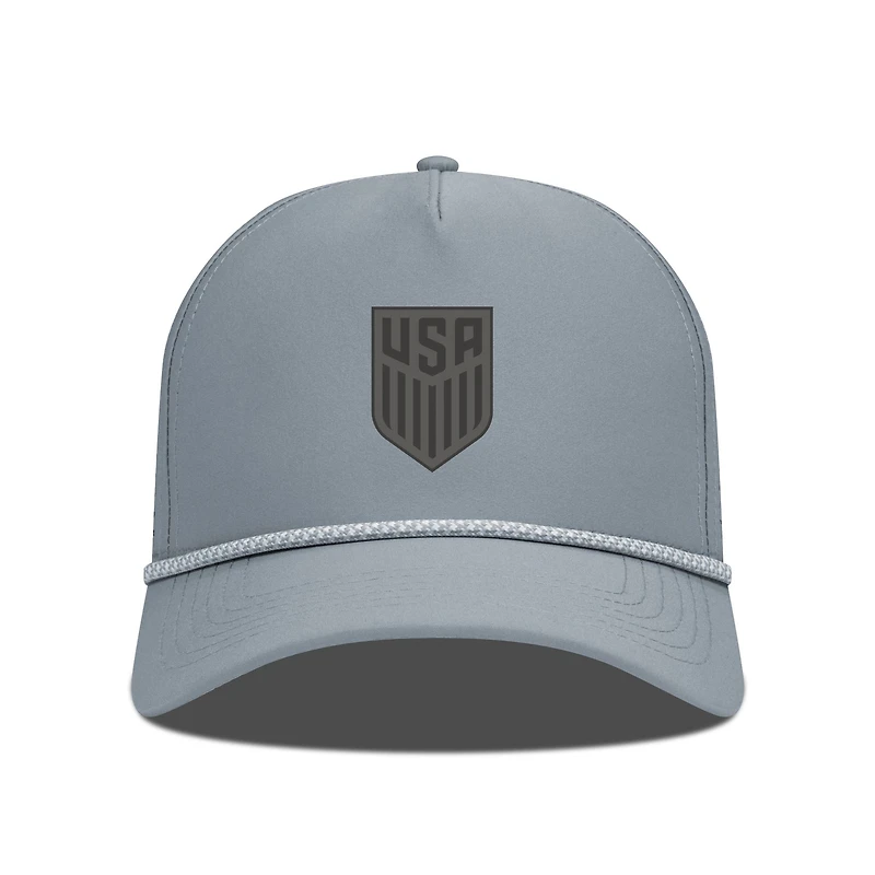 Men's Levelwear Gray USMNT Gordon Rope Adjustable Hat