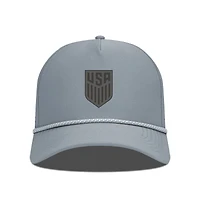 Men's Levelwear Gray USMNT Gordon Rope Adjustable Hat