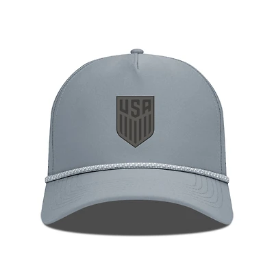 Men's Levelwear Gray USMNT Gordon Rope Adjustable Hat