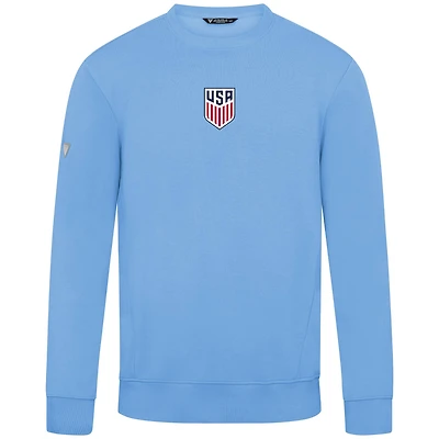 Men's Levelwear Light Blue USMNT Zane Chenille Sweatshirt
