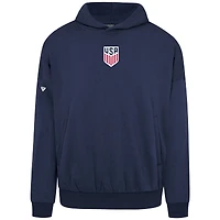Men's Levelwear Navy USMNT Oversized Contact Chenille Hoodie