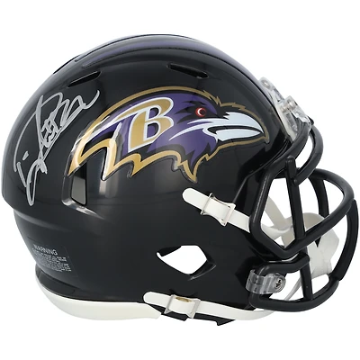 Derrick Henry Baltimore Ravens Autographed Riddell Speed Mini Helmet