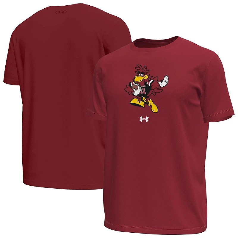 Men's Under Armour Garnet South Carolina Gamecocks Sporty Cocky Tech Stretch T-Shirt
