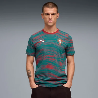 Men's Puma Red/Green Portugal National Team AOP FtblCulture T-Shirt
