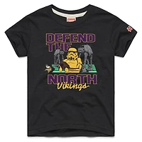 Youth Homage Black Minnesota Vikings Star Wars x NFL Tri-Blend T-Shirt