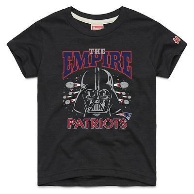 Youth Homage Black New England Patriots Star Wars x NFL Tri-Blend T-Shirt