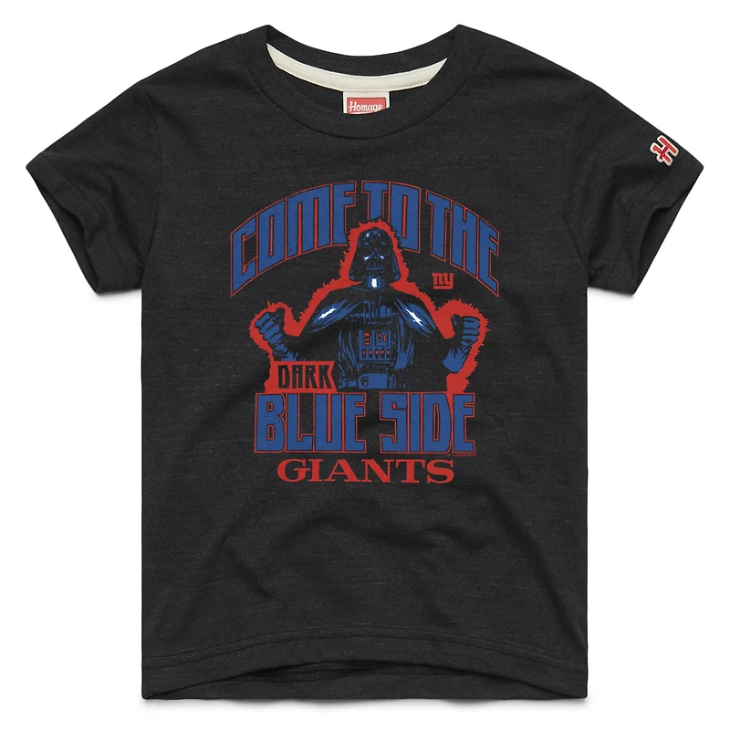 Youth Homage Black New York Giants Star Wars x NFL Tri-Blend T-Shirt