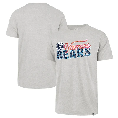 Men's '47 Gray Chicago Bears Latino Heritage Franklin T-Shirt