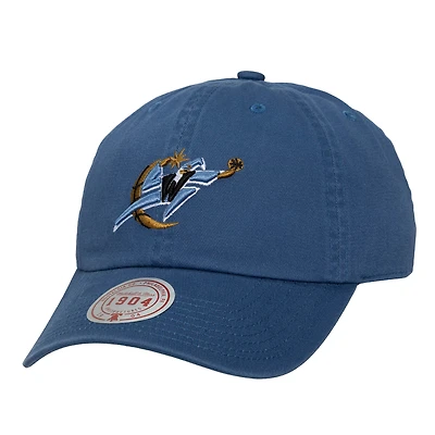 Men's Mitchell & Ness  Navy Washington Wizards Hardwood Classics 1904 Adjustable Hat