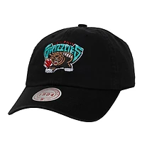 Men's Mitchell & Ness  Black Memphis Grizzlies Hardwood Classics 1904 Adjustable Hat