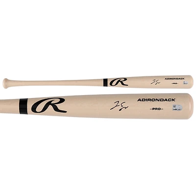 George Springer Toronto Blue Jays Autographed Blonde Rawlings Pro Bat
