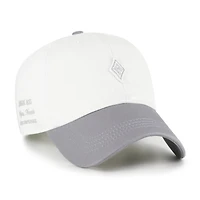 Unisex '47  White/Silver Las Vegas Aces Contemporary Two-Tone Clean Up Adjustable Hat