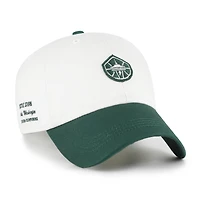 Unisex '47  White/Green Seattle Storm Contemporary Two-Tone Clean Up Adjustable Hat