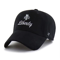 Unisex '47  Black New York Liberty Spirited Velour Clean Up Adjustable Hat