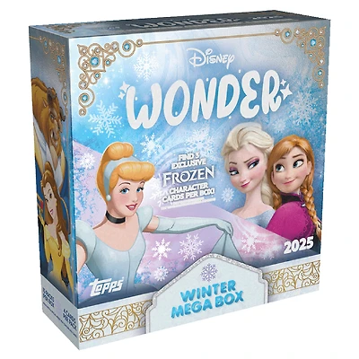 2025 Topps Disney Wonder Factory Sealed Mega Box