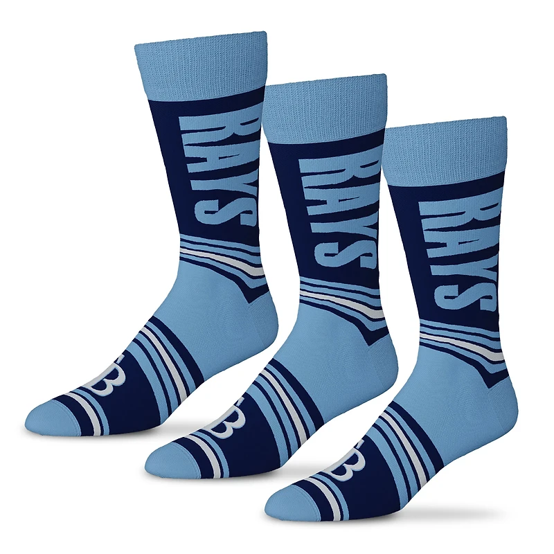 Unisex Starter  Navy Tampa Bay Rays Rally Cry 3-Pack Socks Set