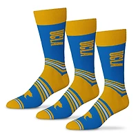 Unisex Starter  Blue UCLA Bruins Rally Cry 3-Pack Socks Set