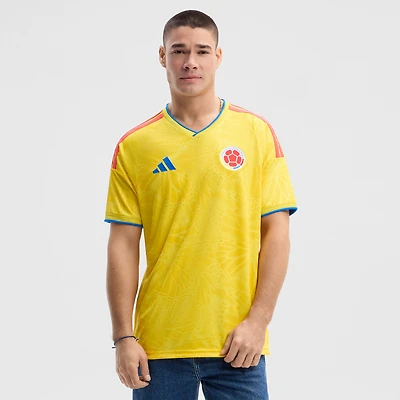 Men's adidas Yellow Colombia National Team 2026 Home Replica Jersey