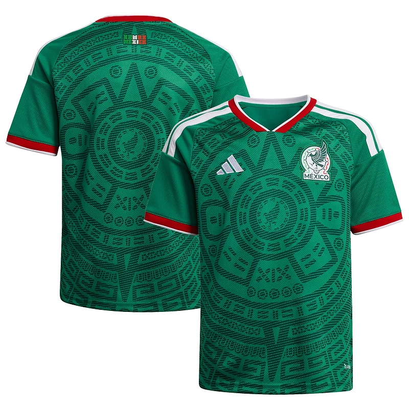 Youth adidas  Green Mexico National Team 2026 Home Replica Jersey