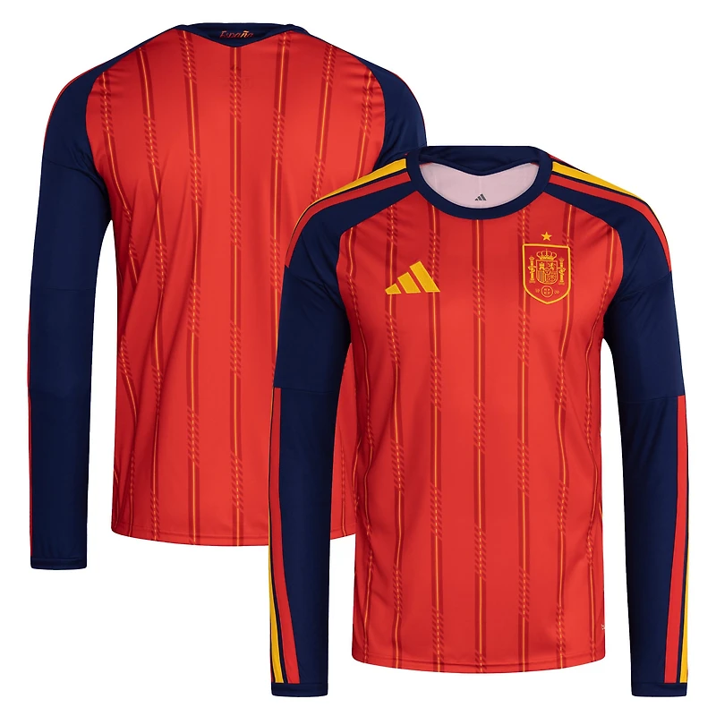 Men's adidas Red Spain National Team 2026 Home Replica Jersey