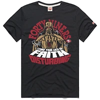 Unisex Homage  Charcoal San Francisco 49ers Star Wars x NFL Tri-Blend T-Shirt