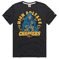Unisex Homage  Charcoal Los Angeles Chargers Star Wars x NFL Tri-Blend T-Shirt
