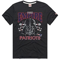 Unisex Homage  Charcoal New England Patriots Star Wars x NFL Tri-Blend T-Shirt