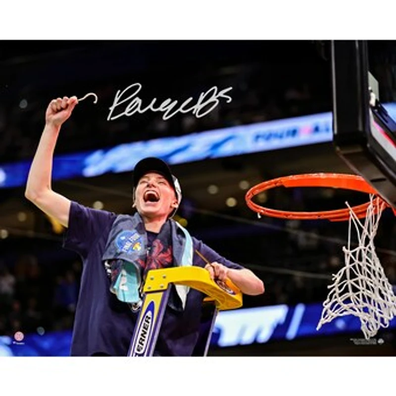Paige Bueckers UConn Huskies Autographed 16" x 20" Net Cutting Photograph